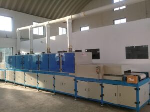 Microwave Dryer for Chemical Powder